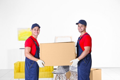 Student removals support for a move in Roehampton