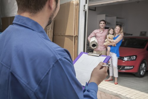 Local commercial movers working around Roehampton access and parking