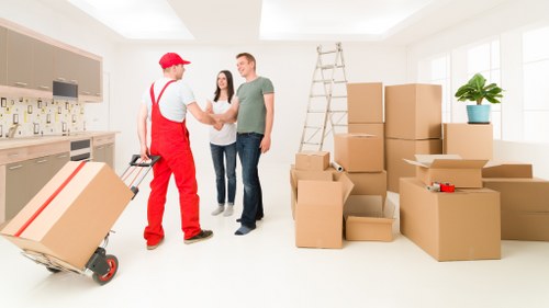 Packing and transport for office furniture and equipment in Roehampton